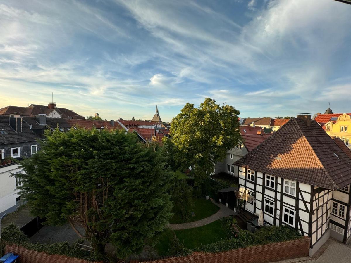 Mitten In Detmold Mit Schoenem Ausblick Esterno foto